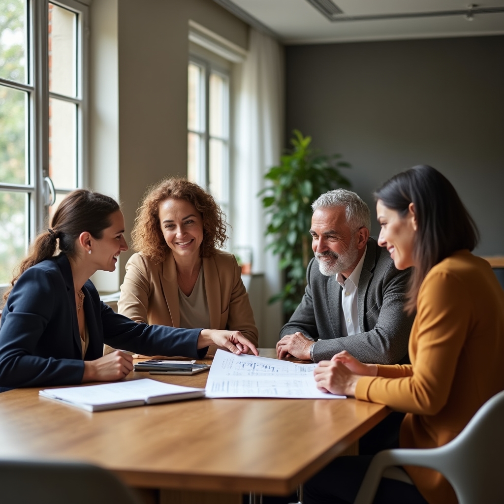 Valenstaro advisory team in collaborative discussion